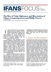 The Rise of Value Diplomacy and Bloc-ization of Values: Comparing Great and Middle Powers