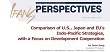 Comparison of U.S., Japan and EU’s Indo-Pacific Strategies, with a Focus on Development Cooperation