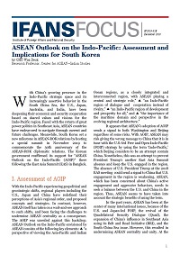 ASEAN Outlook on the Indo-Pacific: Assessment and Implications for South Korea