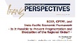 RCEP, CPTPP, and Indo-Pacific Economic Framework - Is It Possible to Prevent Fragmentation and Bloci